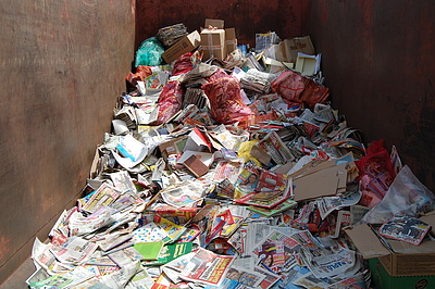 Több tonnányi papírt gyűjtöttek össze iskolánk tanulói